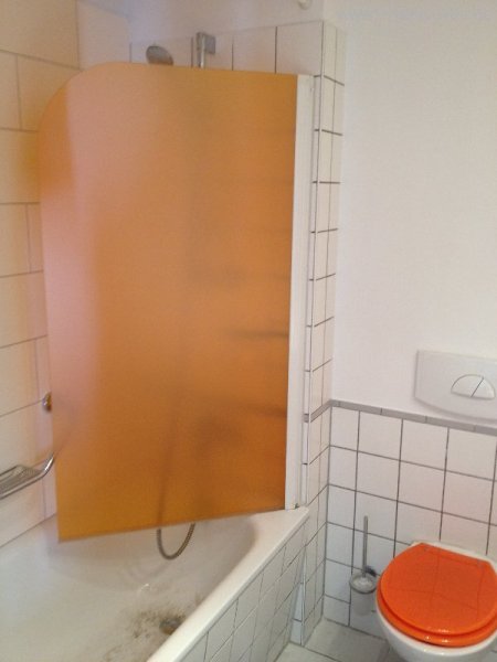Sichtschutzfolie farbig orange matt