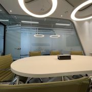 Sichtschutzfolie Büro Glastrennwände d18