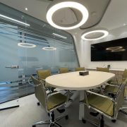 Sichtschutzfolie Büro Glastrennwände d7