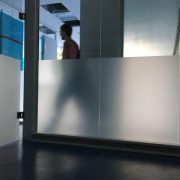 Sichtschutzfolie Büro Glastrennwände e1