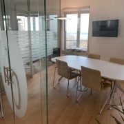 Sichtschutzfolie Büro Glastrennwände d2